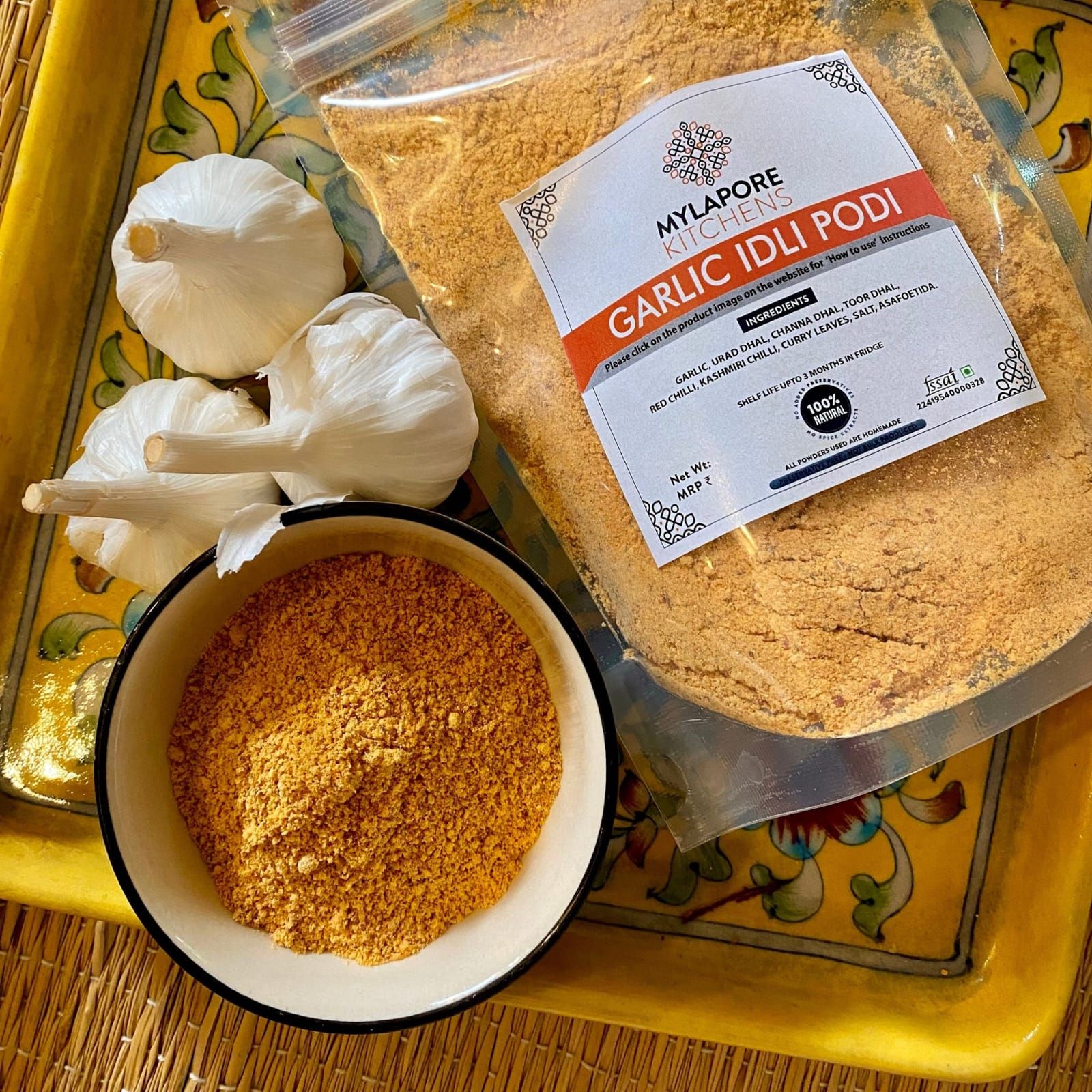 homemade garlic idli podi 250g