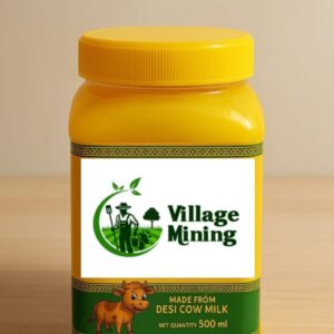 healthy india pure cow ghee (250ml)