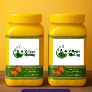 heathly cow ghee (pack of 2 500ml jar)
