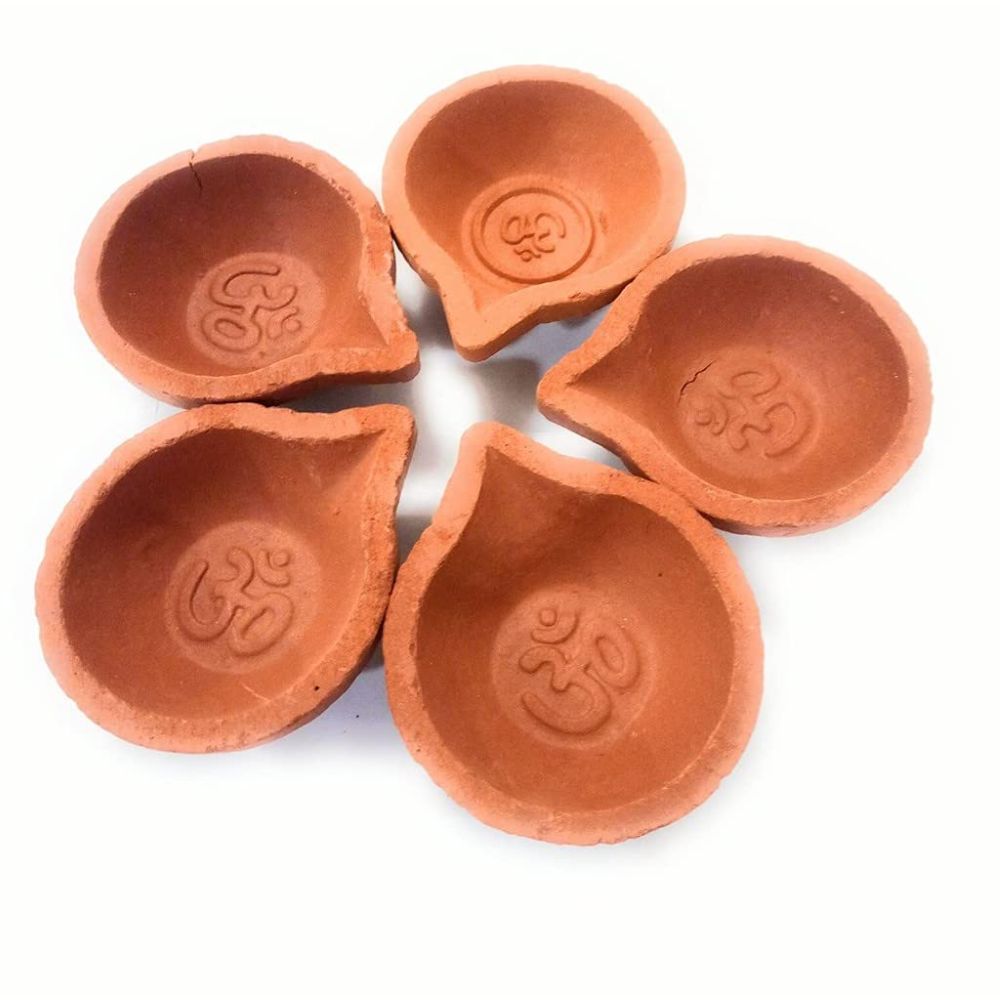 🪔 agal vilakku – traditional clay oil lamp 10 pcs