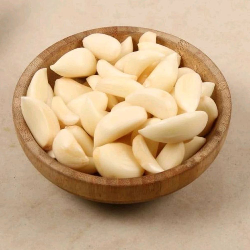 skin removed garlic – fresh, clean & ready to cook 250g